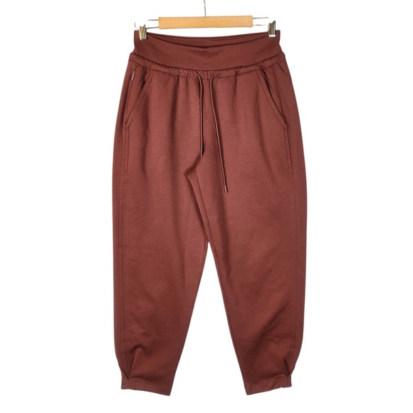 Athleta Pants - Athleta Allure High Rise Jogger Women's 6 Cherrywood Relaxed Fit